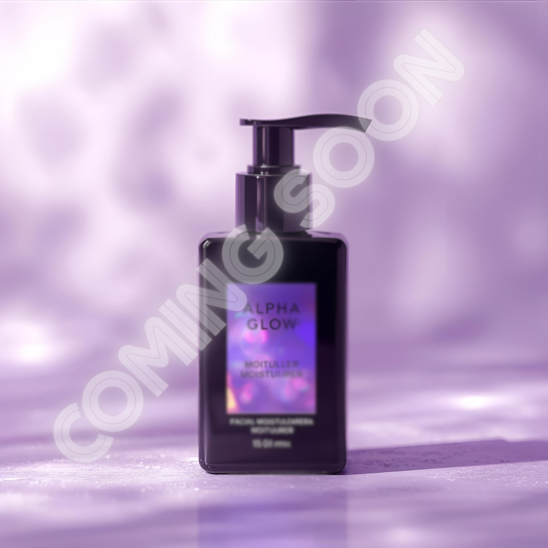 Alpha Glow -every day moisturizer for clear and brighter skin tone - Stay tuned for the launch