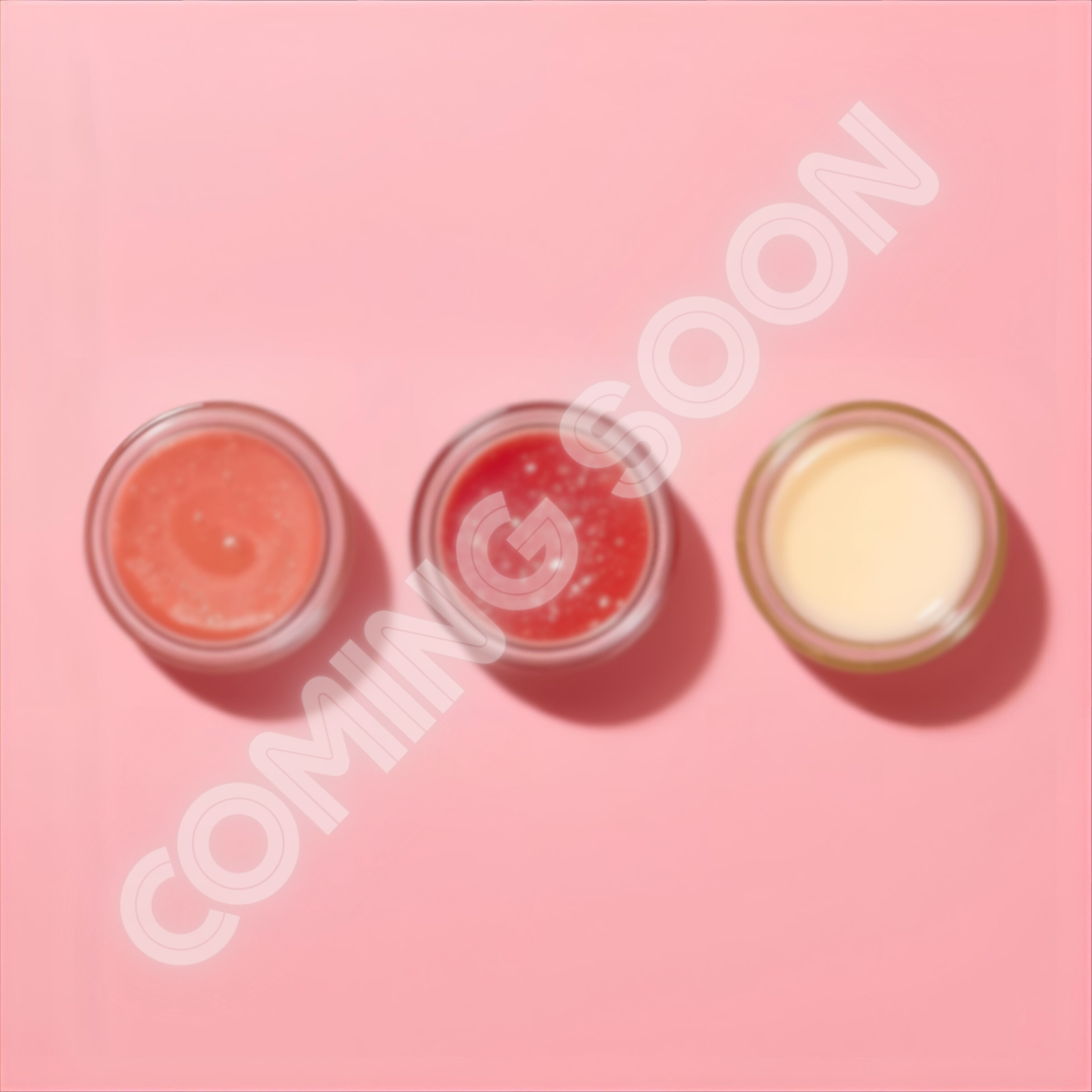 Totally Kissable - Set of lip scrub, night mask, day balm with pink dradon fruit