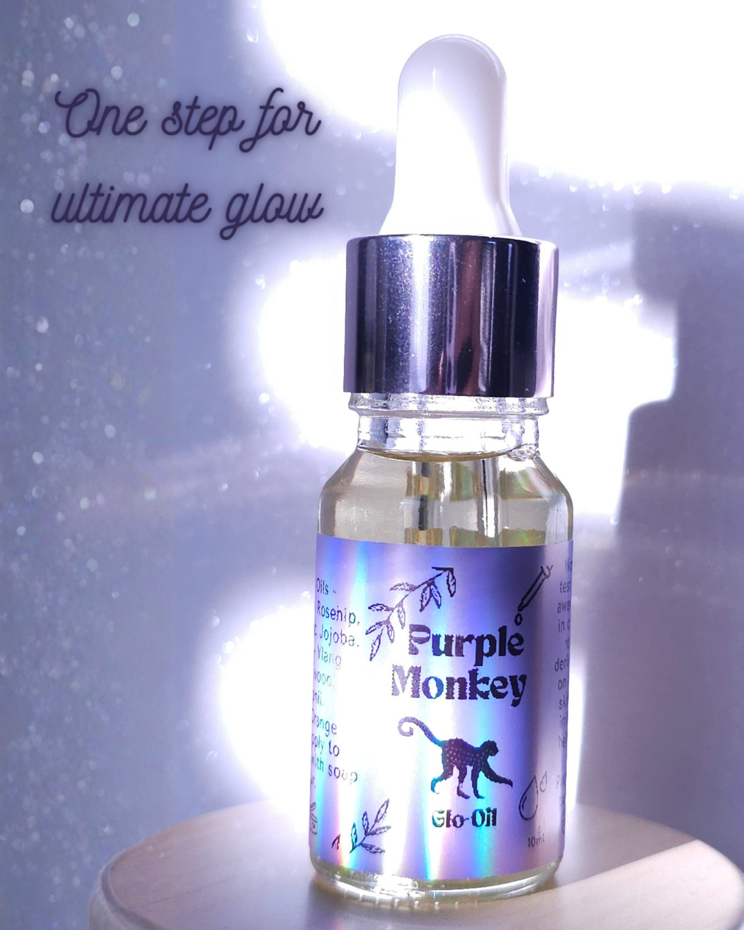 Natural brightening face oil for smoother texture and healthy‑looking complexion